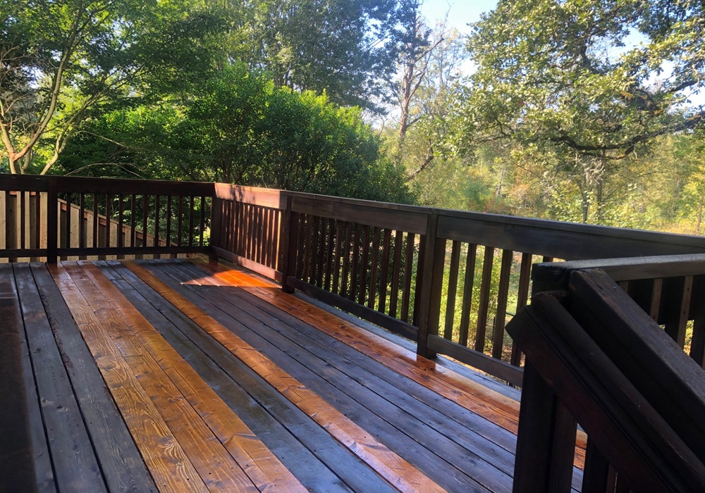 D&N Colors Painting Exterior Stains After Image