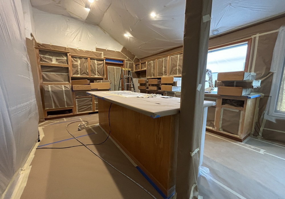 D&N Colors Painting Kitchen Cabinetry Before Image -2